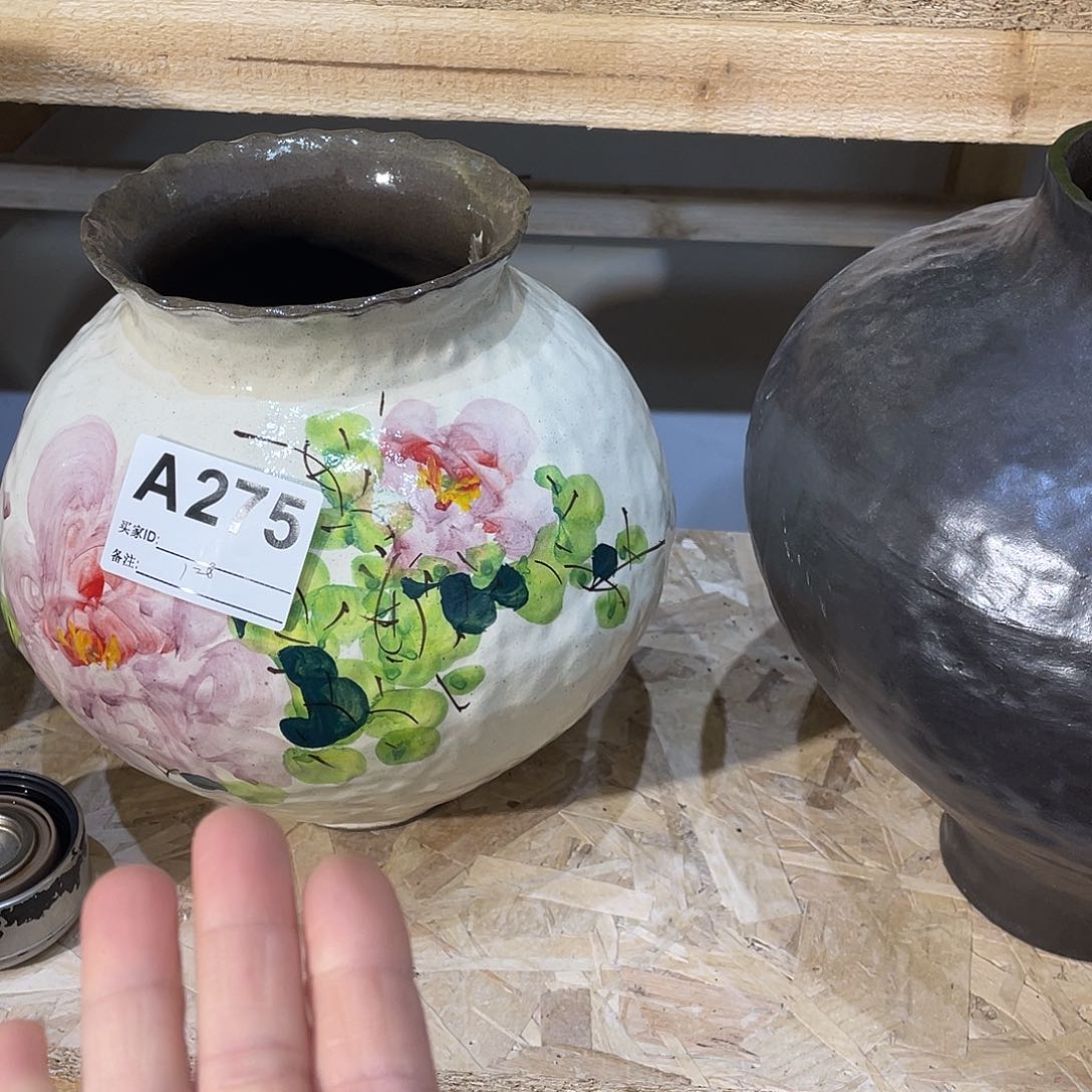 摆件景德镇陶瓷后花器