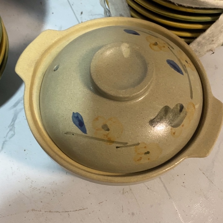 ****妤瓷片五厂手绘砂锅