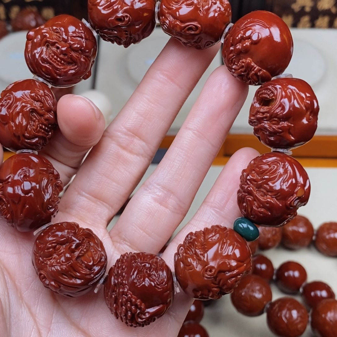 橄榄核手串福****计恶僧恶僧