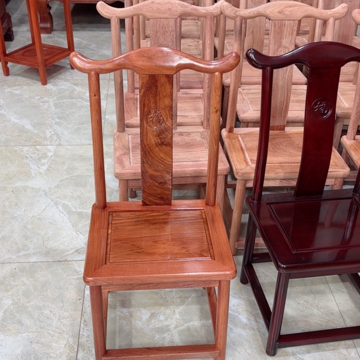 花梨木类成套家具赞比亚花梨木官帽椅