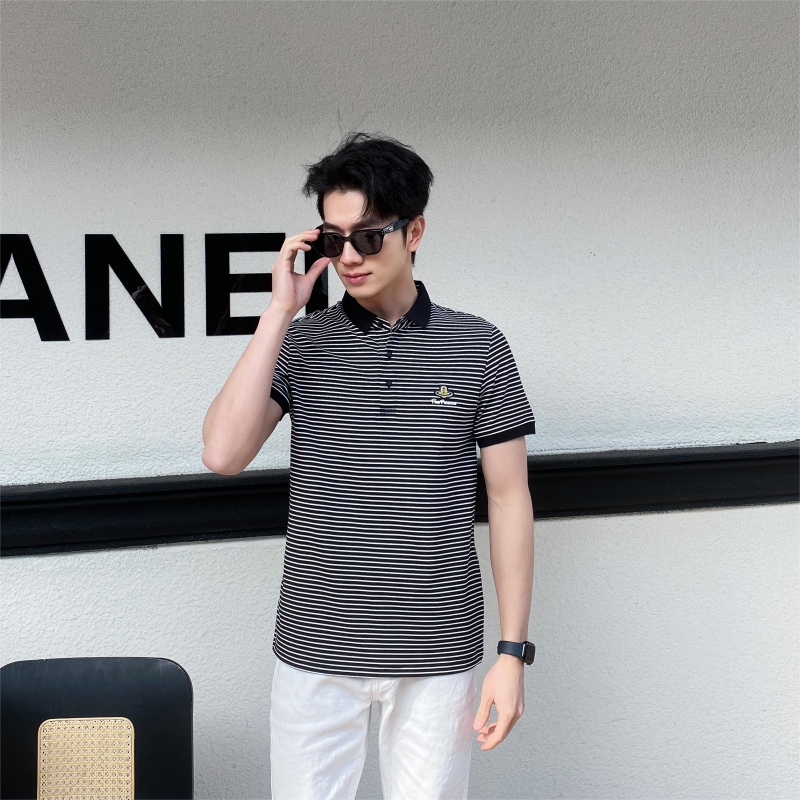 2025年Polo衫商务休闲刺绣翻领休闲常规夏季男款短袖#26005
