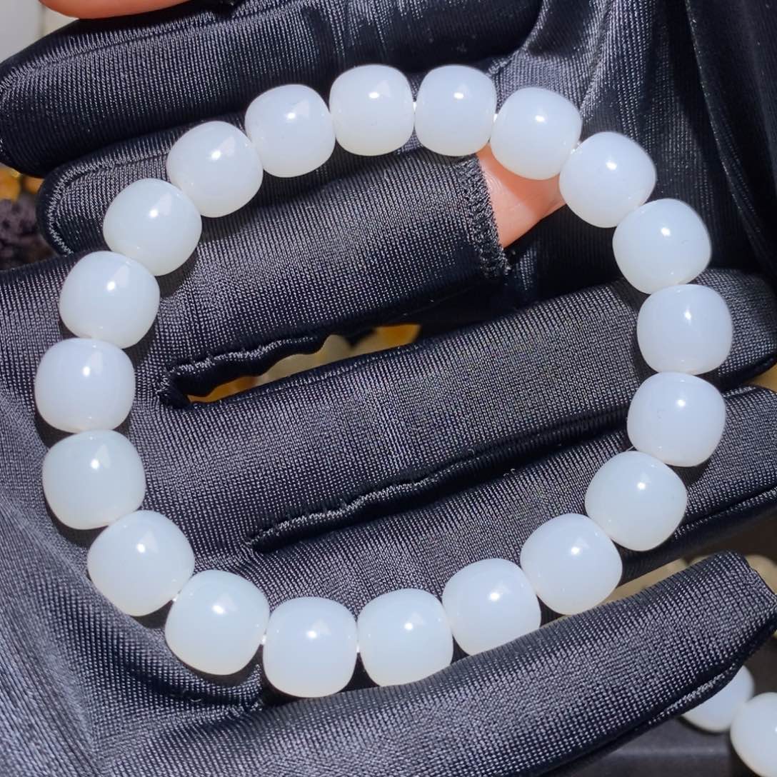 和田玉未镶嵌套链暴**叔