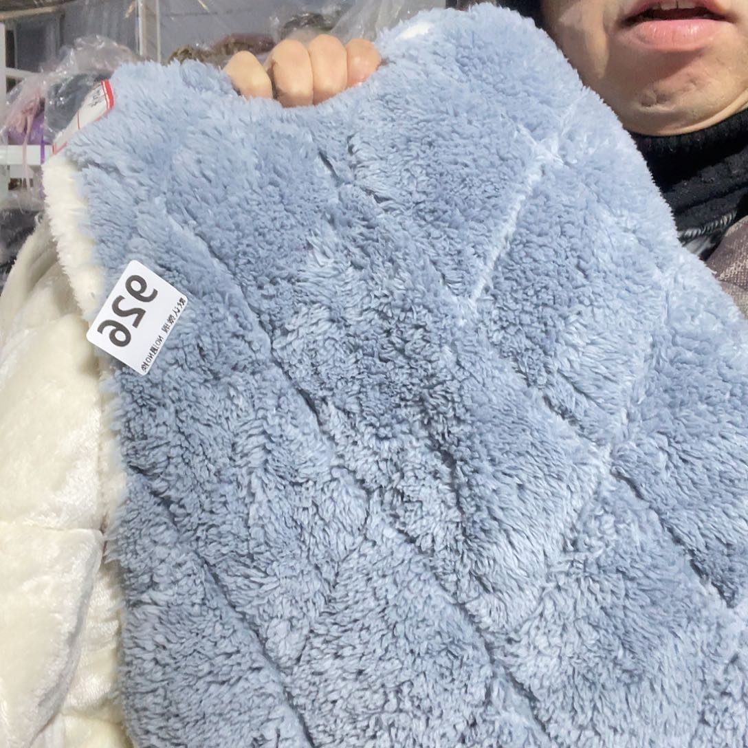 宽1.75米尘土脏加厚款双面毛绒绗棉1米价926