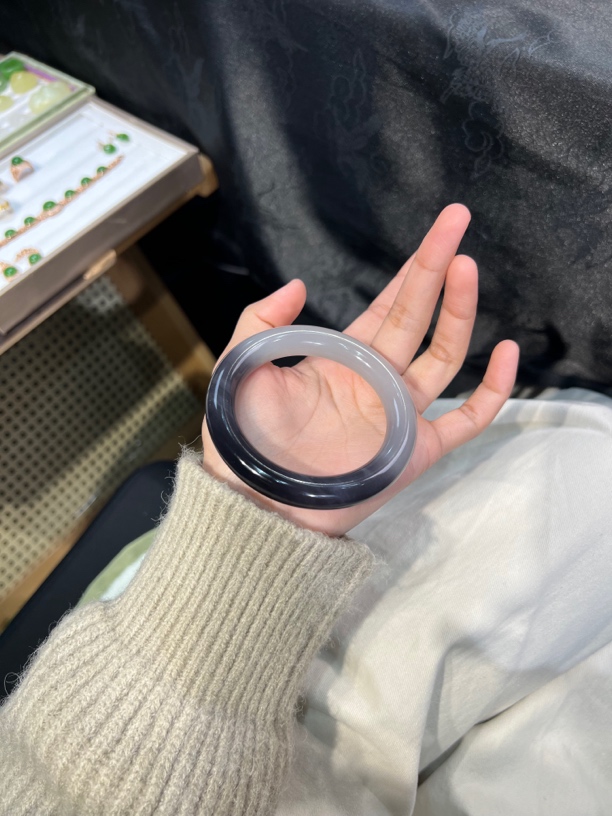 和田玉青海老料半山半水56