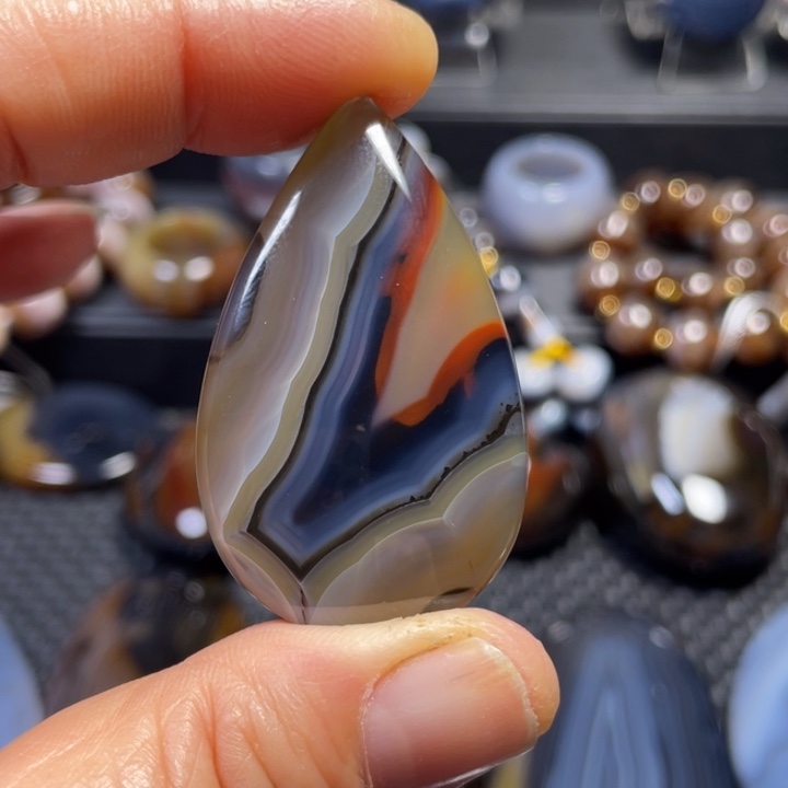 未镶嵌颈饰玛瑙/玉髓