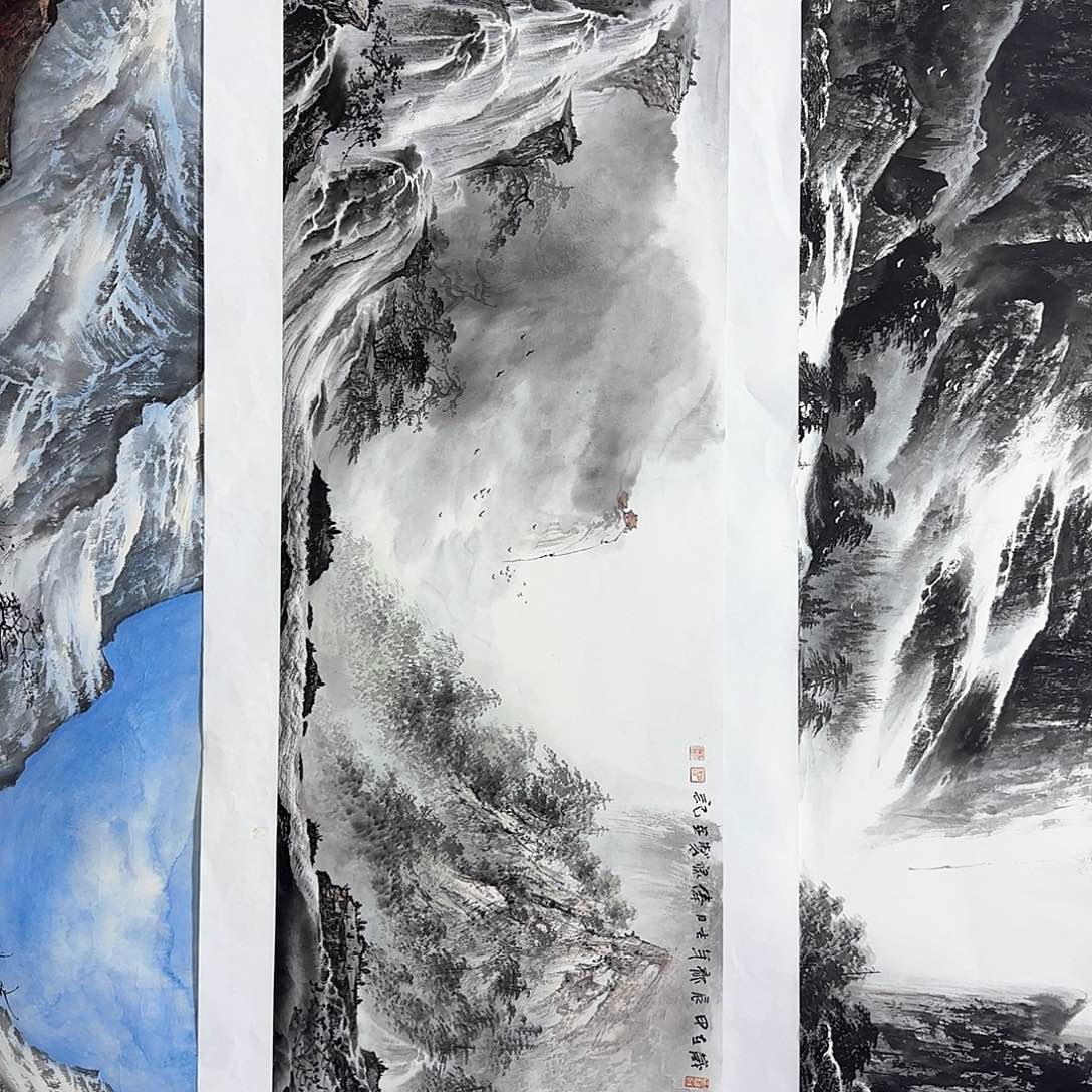 国画传***?黎俸禄老师作品