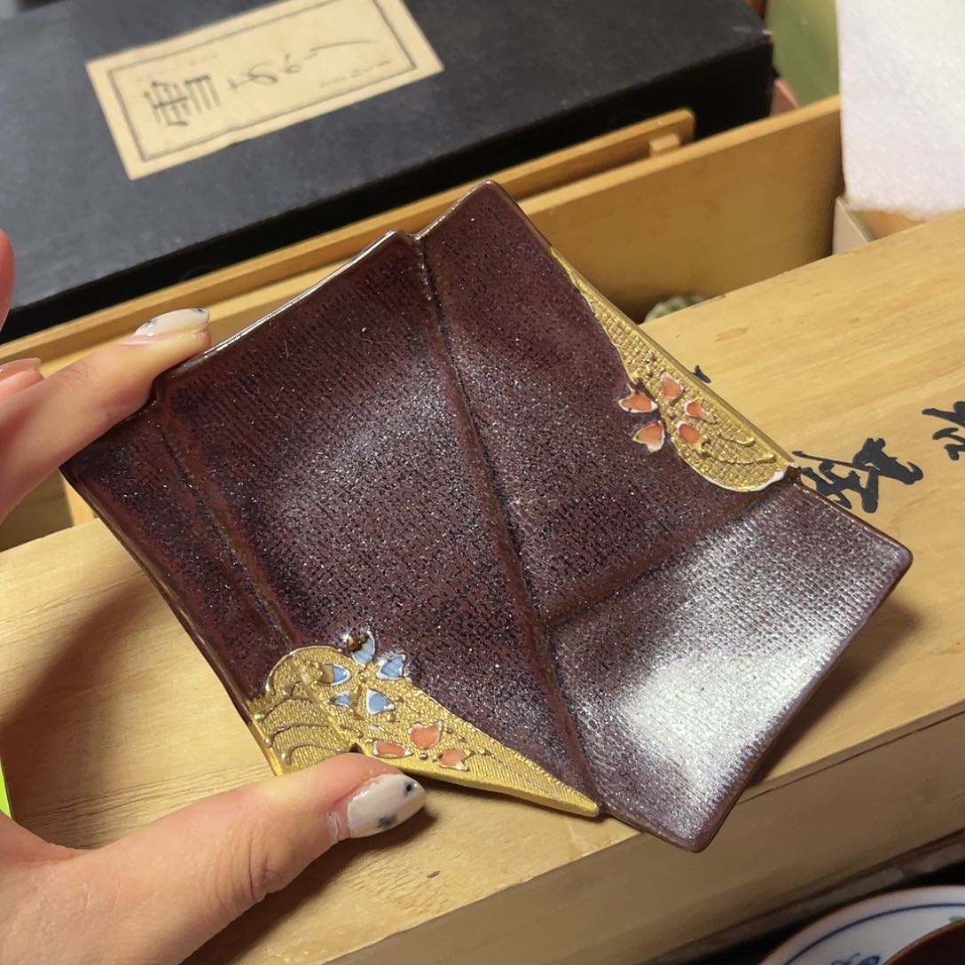 瓷片文山平安扣壶承39