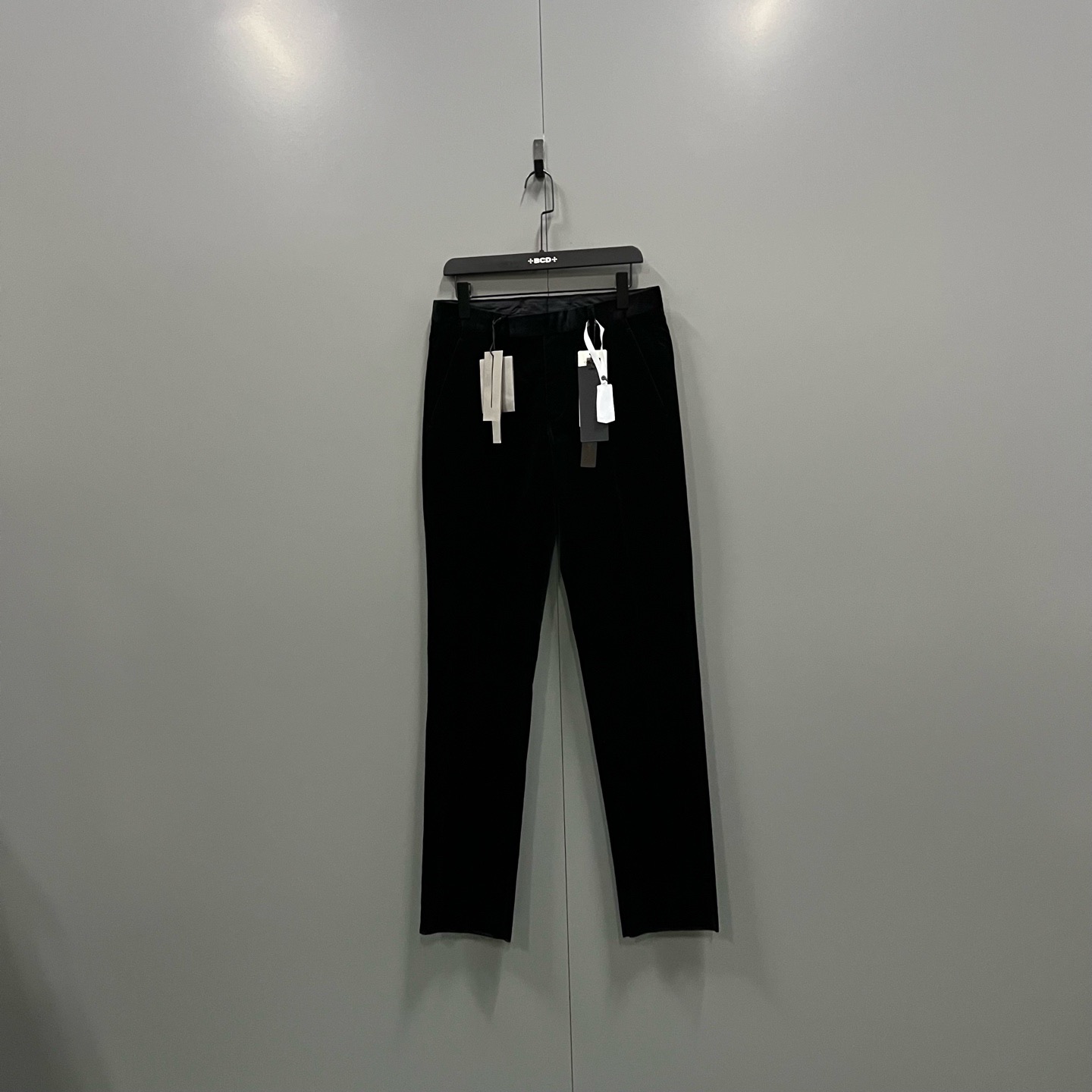 未使用 DIOR/迪奥 黑丝绒长裤 46码 54码/全新/10000/c017694