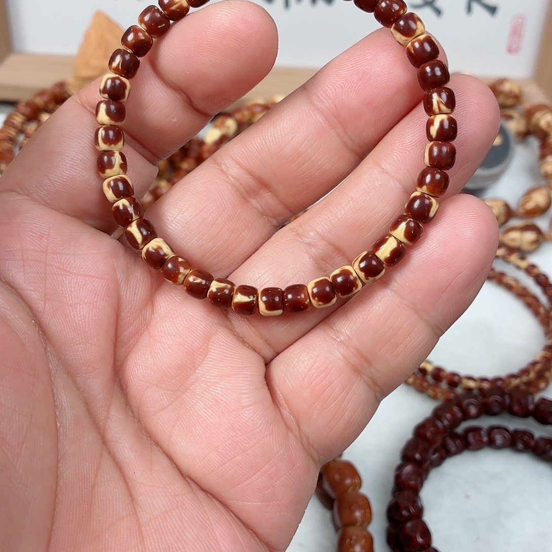 紫金鼠手串纯肉小老型，变色快