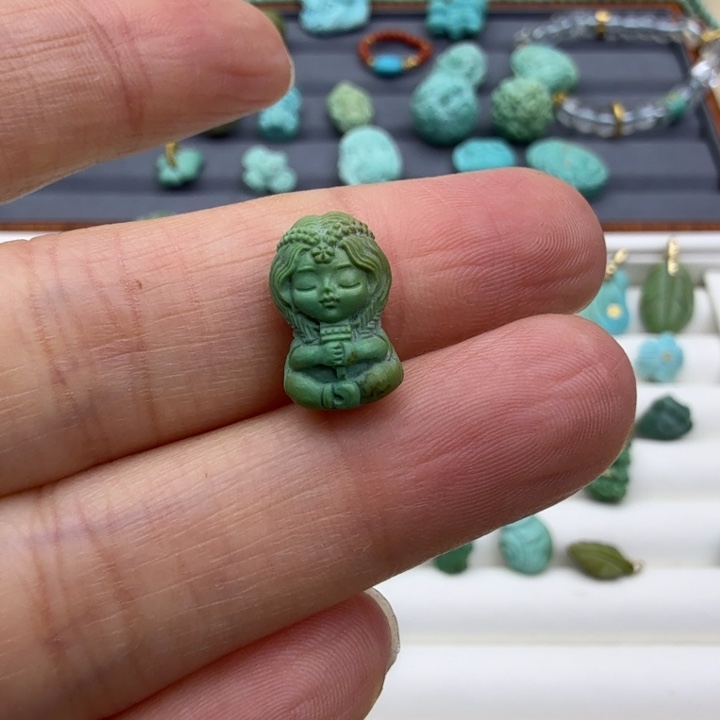绿松石雕刻合金雕刻