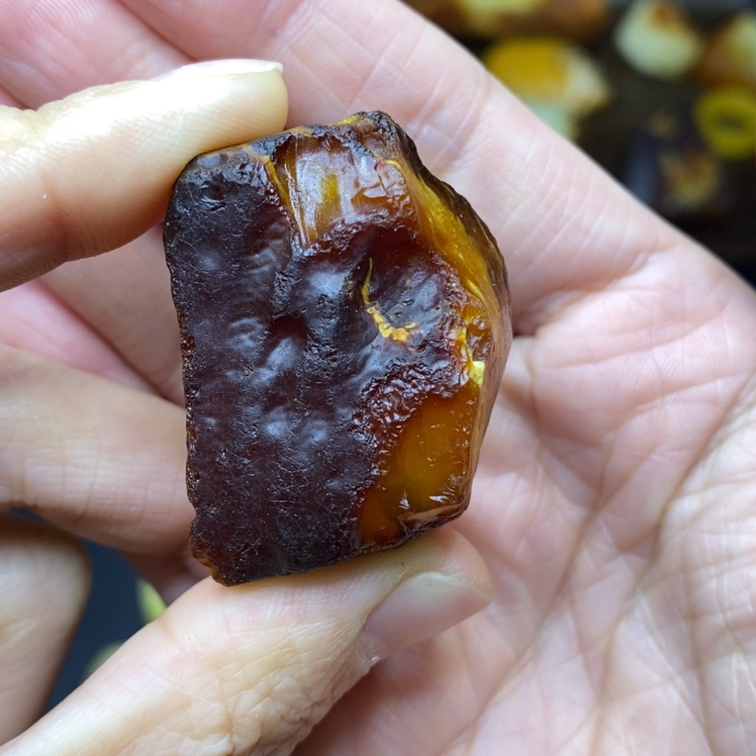 未镶嵌定制蜜蜡松****)胖