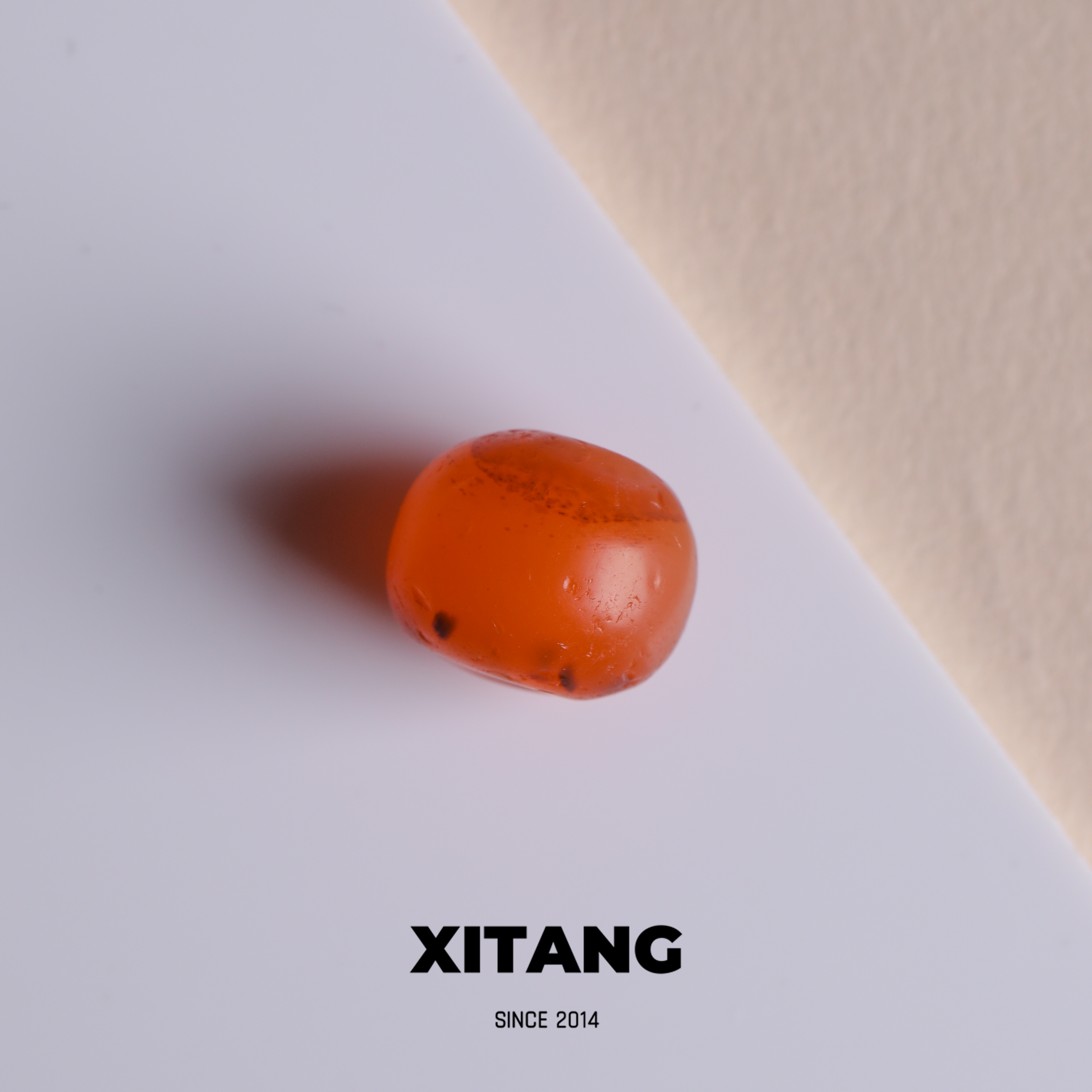 禧樘西亚红玉髓圆珠（自选）