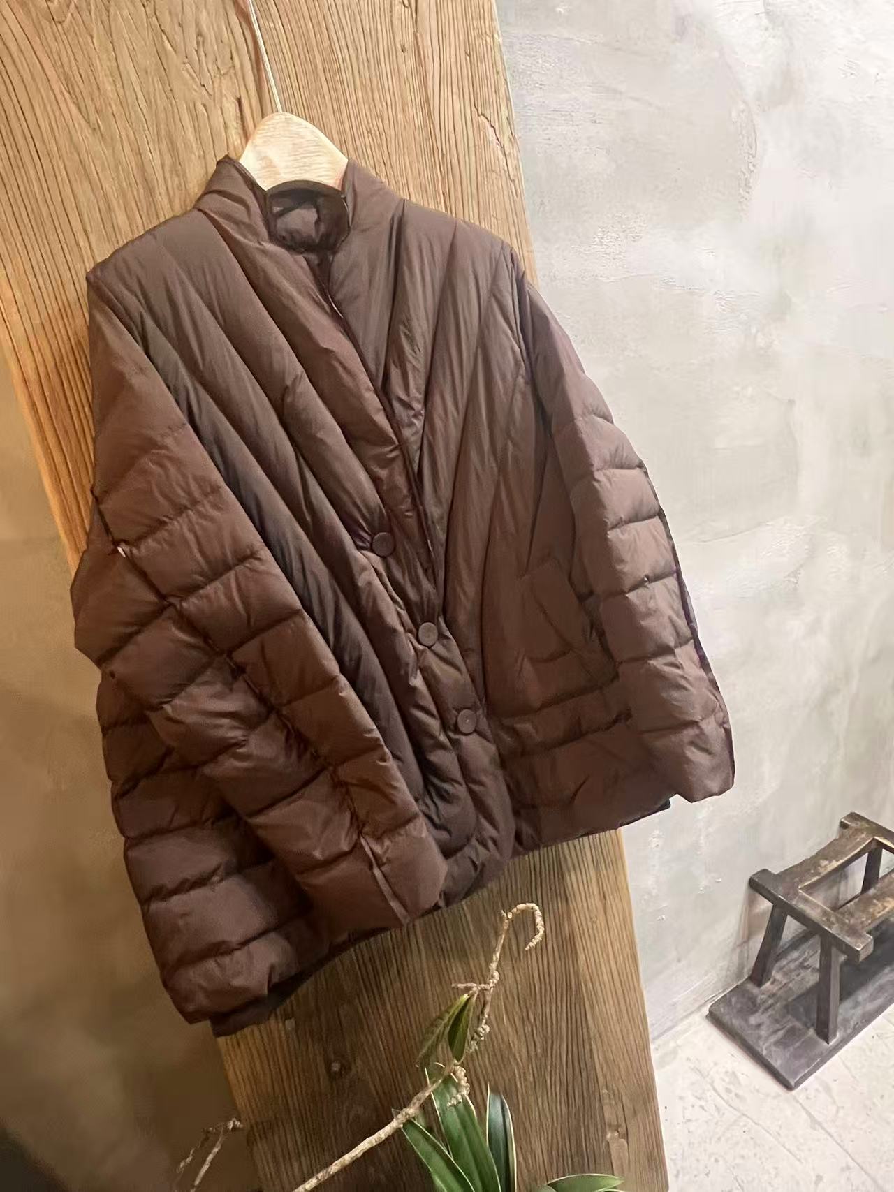 千岛布衣原创分享白鸭绒上衣