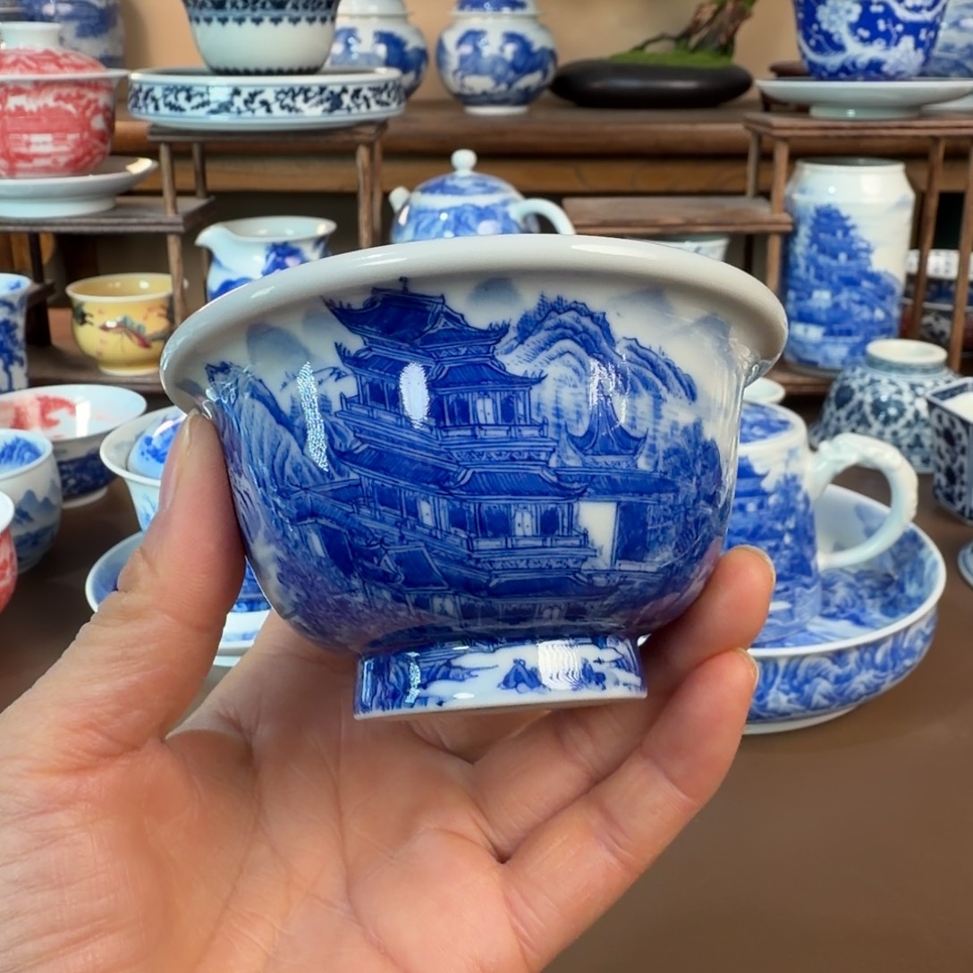 景德镇陶瓷手工手绘