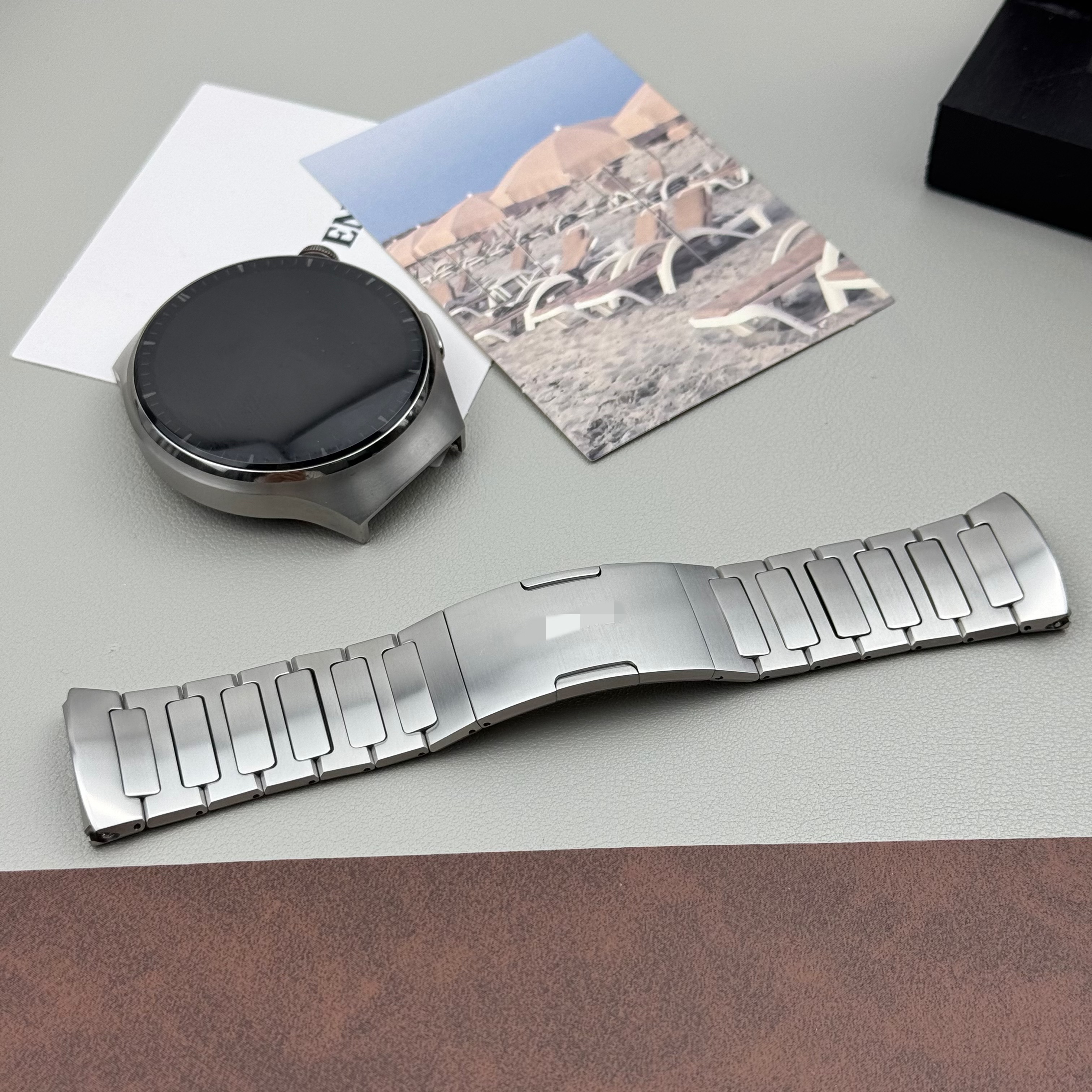 原装原拆-火星钛表带适用watch4pro木星棕火星钛金属钛合金表带