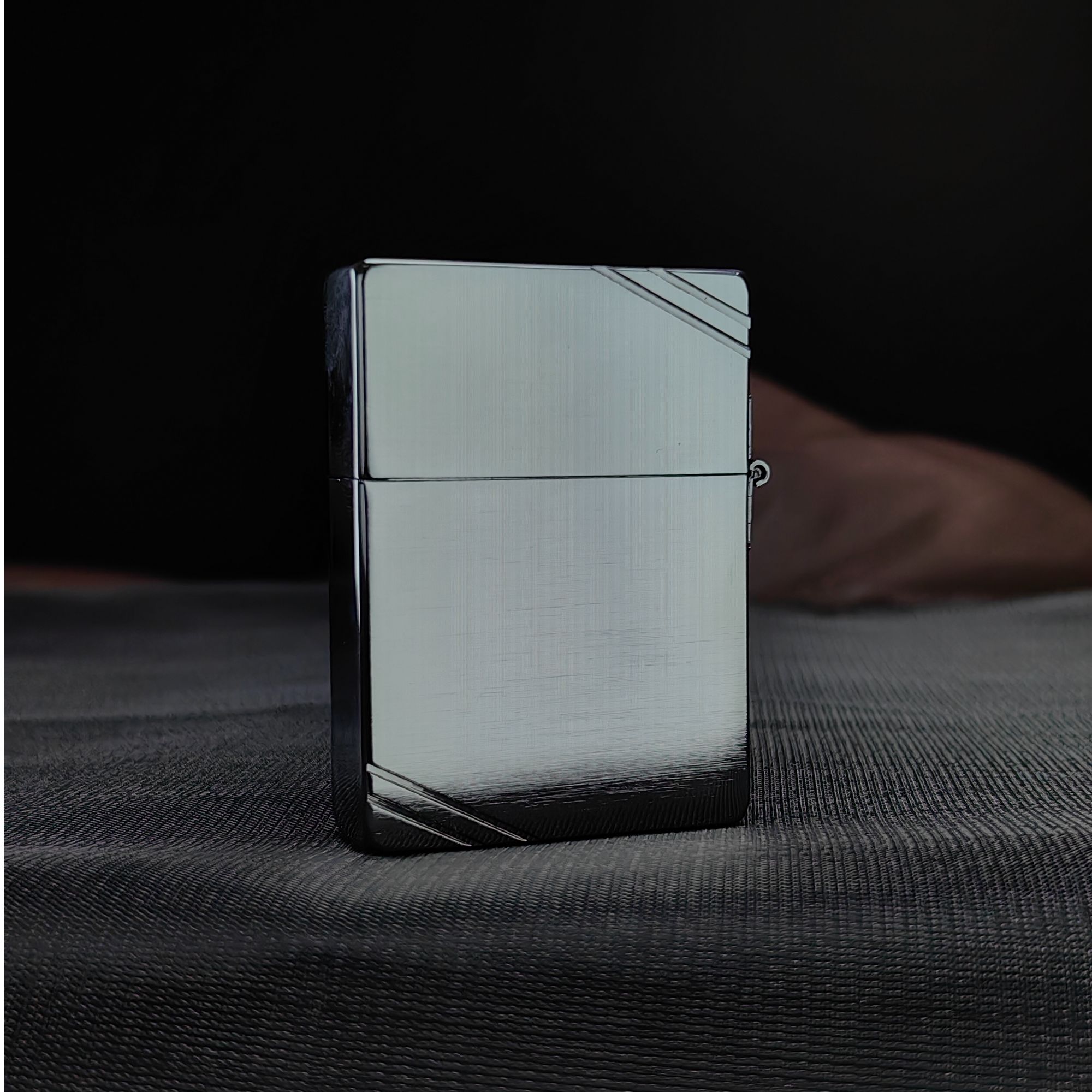 ZIPPO 打火机正品1935切角拉丝光板DY9920US 0222