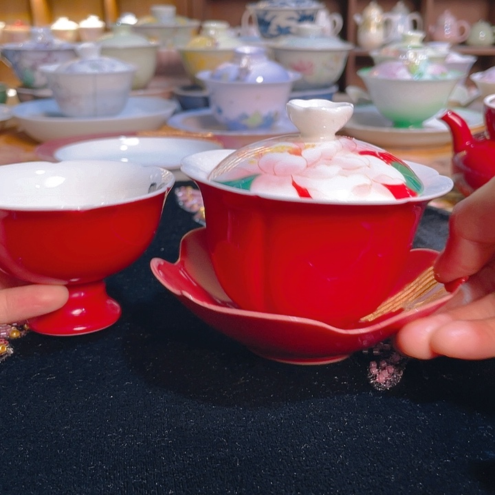 【闪购商品】?****。底托➕桃夭高足杯