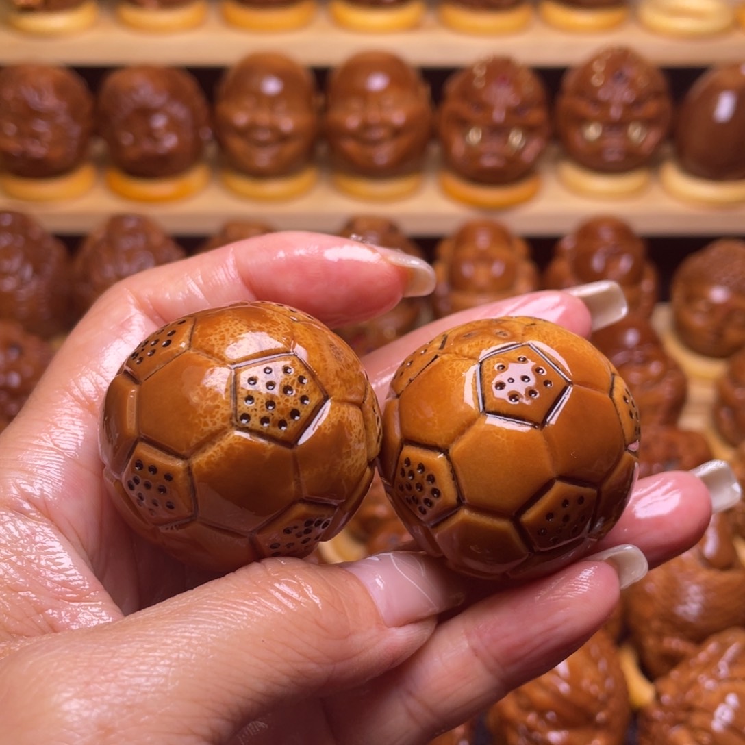 橄榄核把件土***表巴西大橄榄