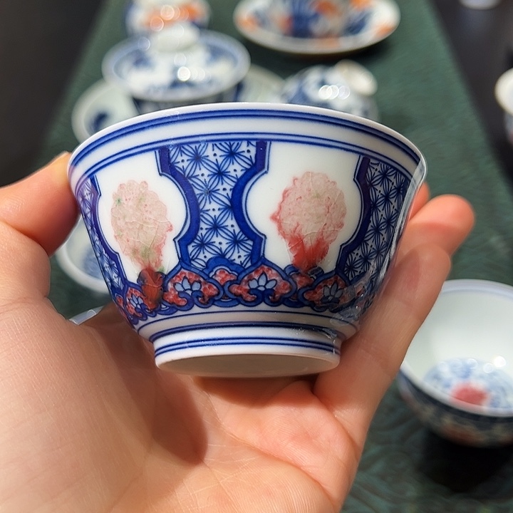 微瑕臻玉古坊原矿孔雀石釉里红