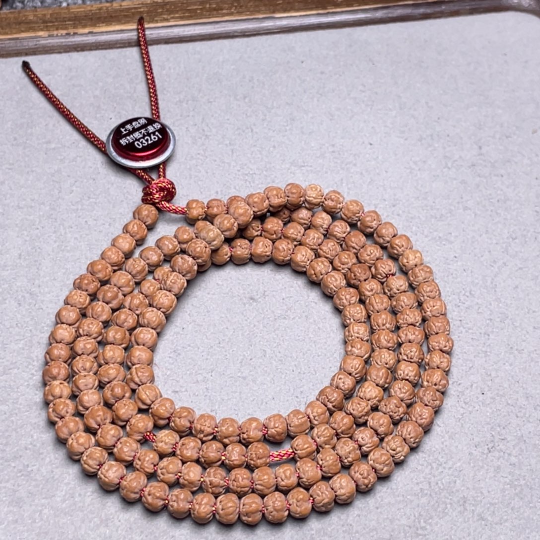 燕***手串金刚菩提超头私人定制款满S佛手尺寸5.5