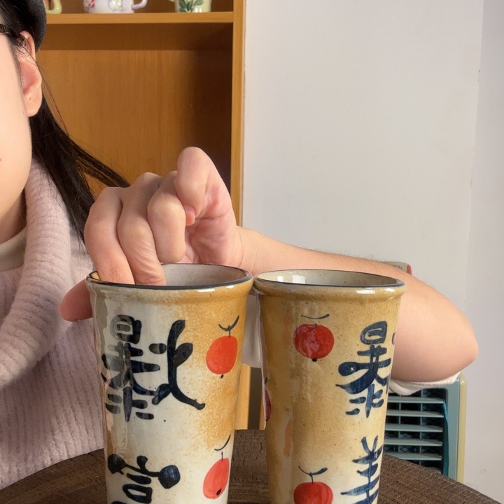 手捏手绘景德镇陶瓷