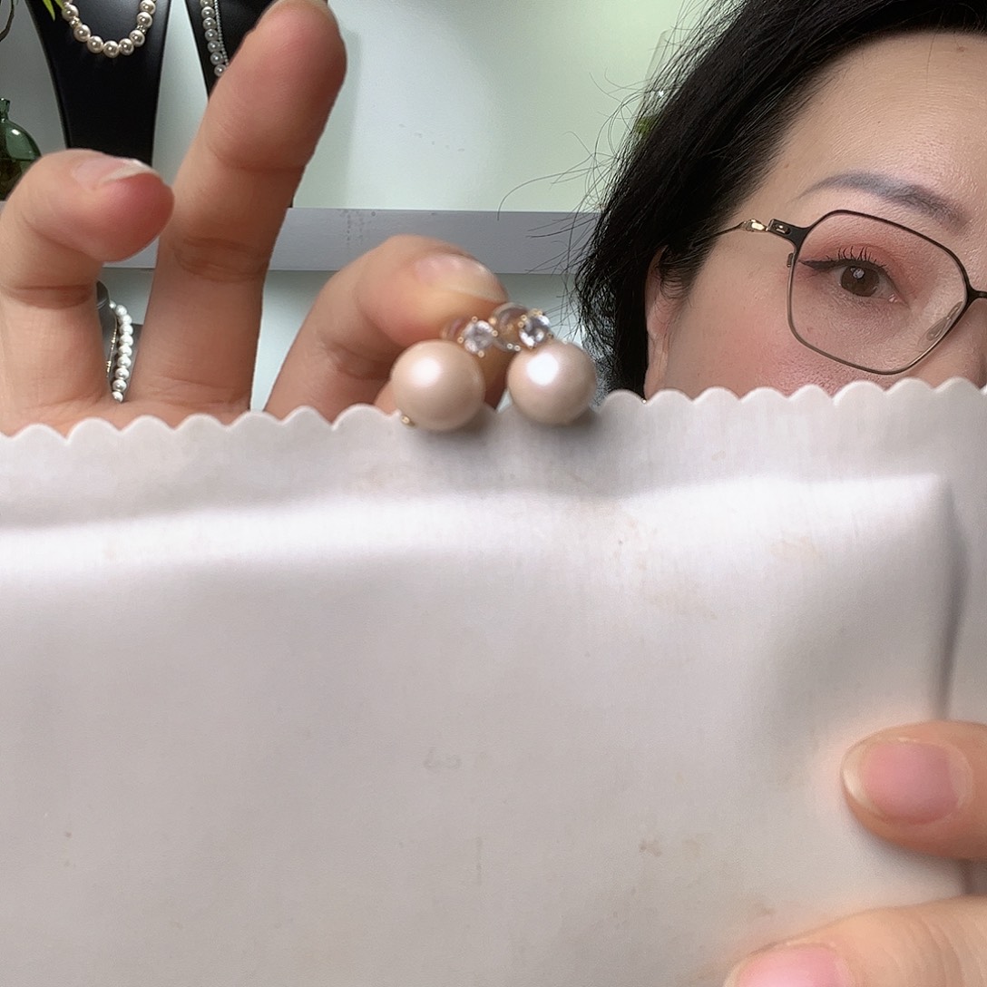 耳饰未镶嵌淡水珍珠