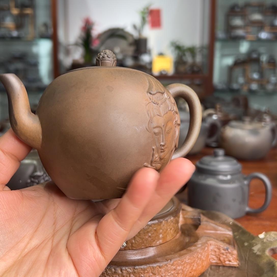 贵台龙窑柴烧茶壶35A****岸