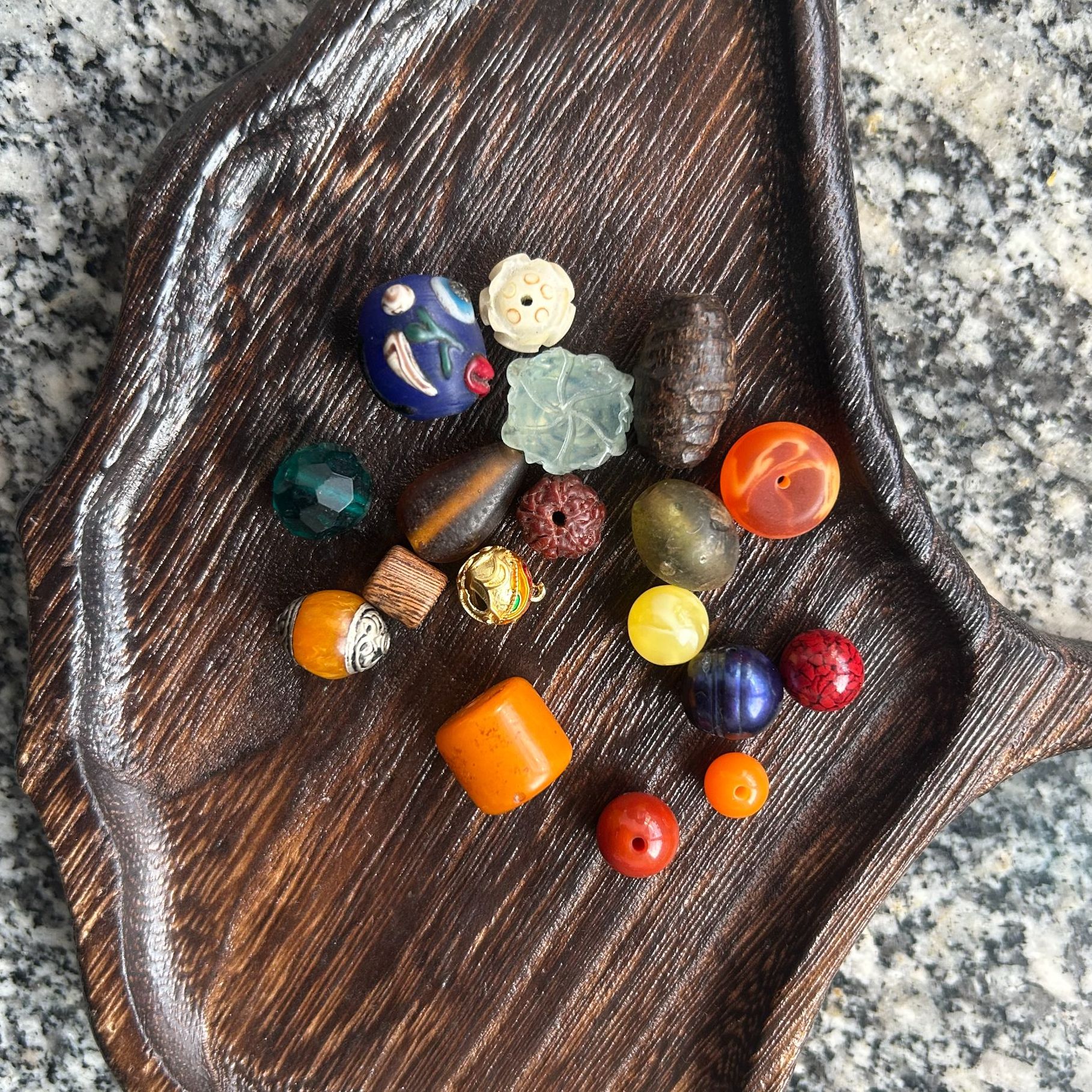 非金属DIY散珠串珠萌粒直播选品