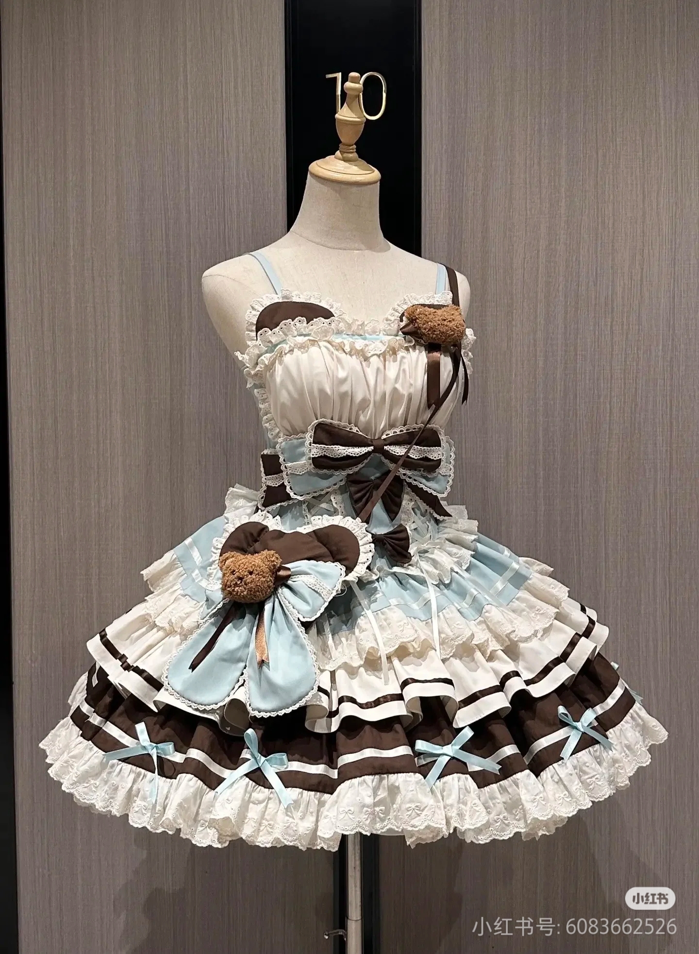 【初恋小熊现货】桔梗house   少女小偶像感lolita