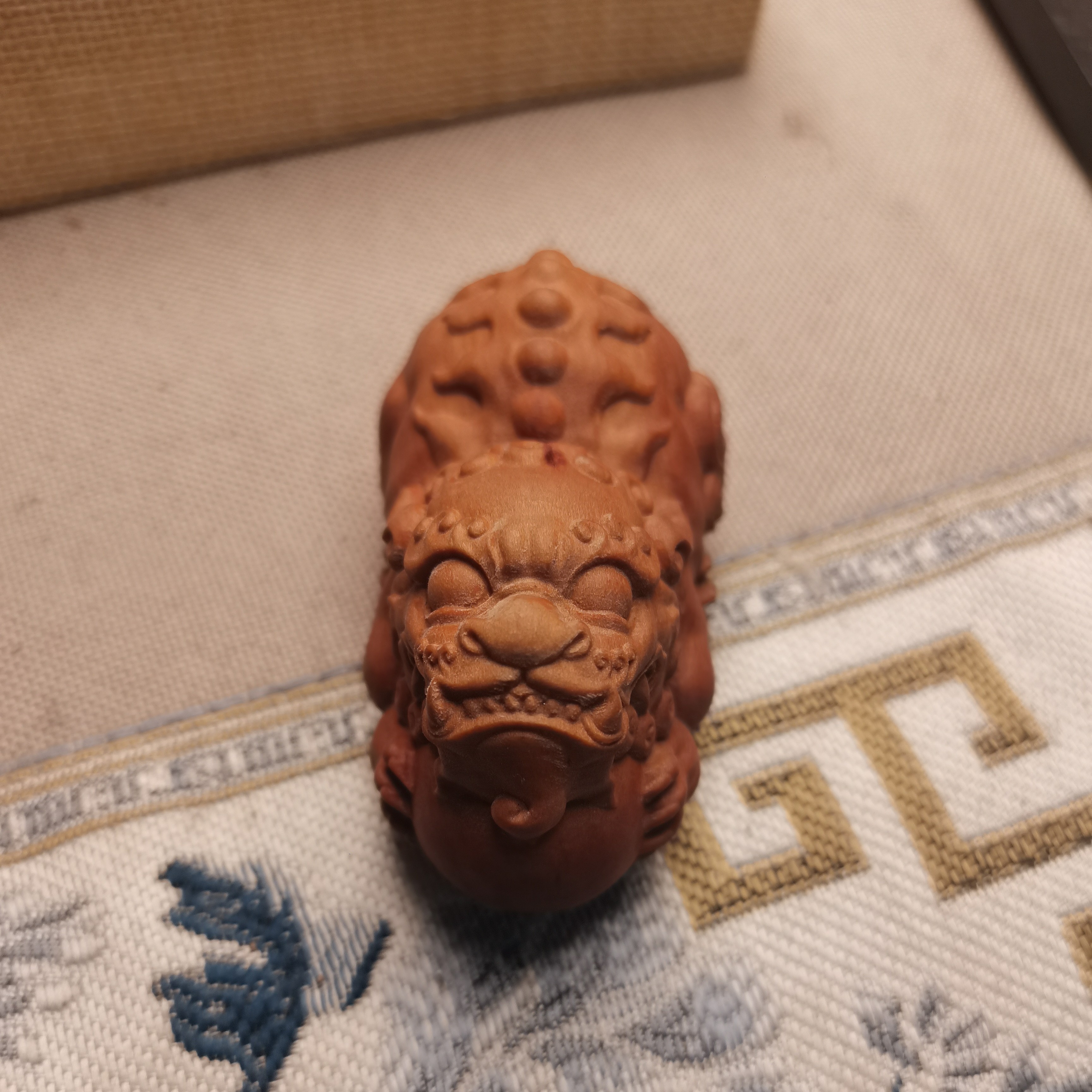 老山檀香貔貅摆件