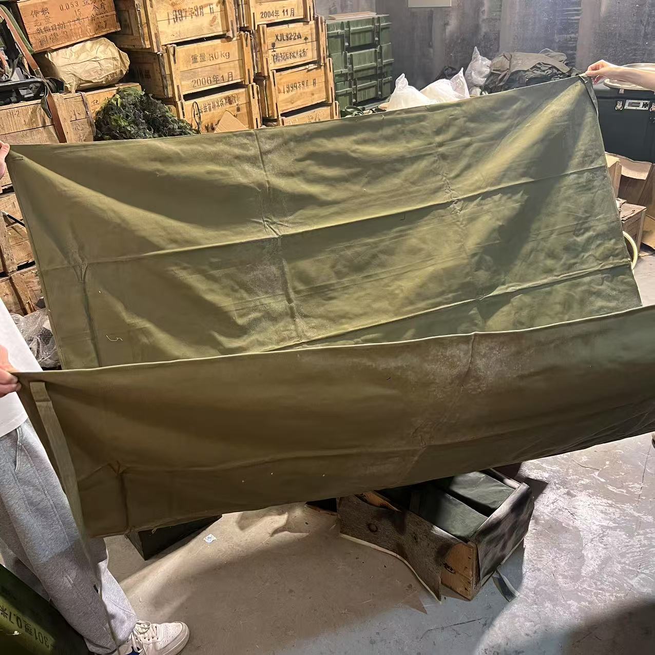 正品帆布盖布2米防雨防水有库存痕迹