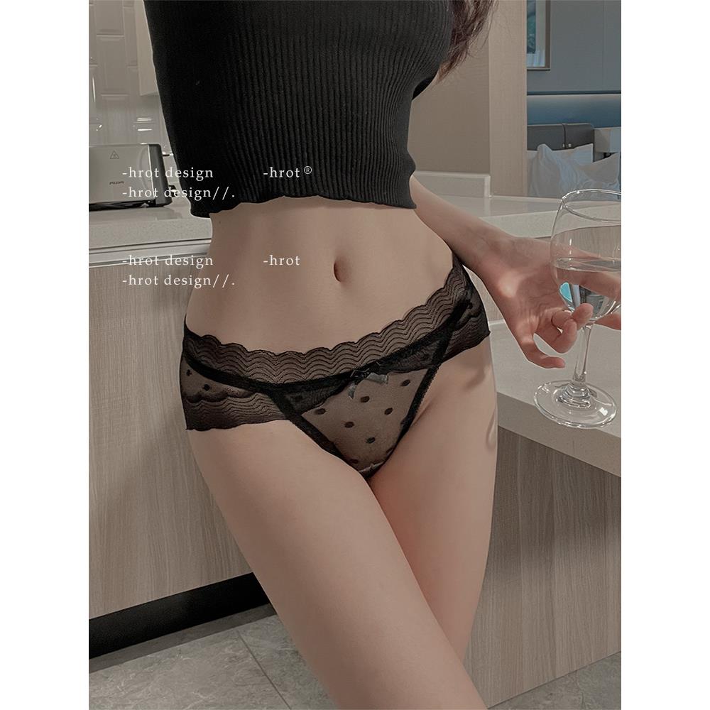仙女蕾丝自带美颜！情调性感无痕三角裤日系少女纯欲内裤女