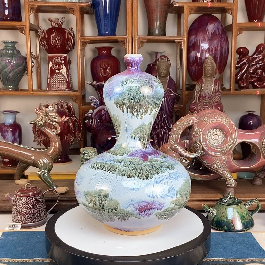 摆件五大名窑钧窑013