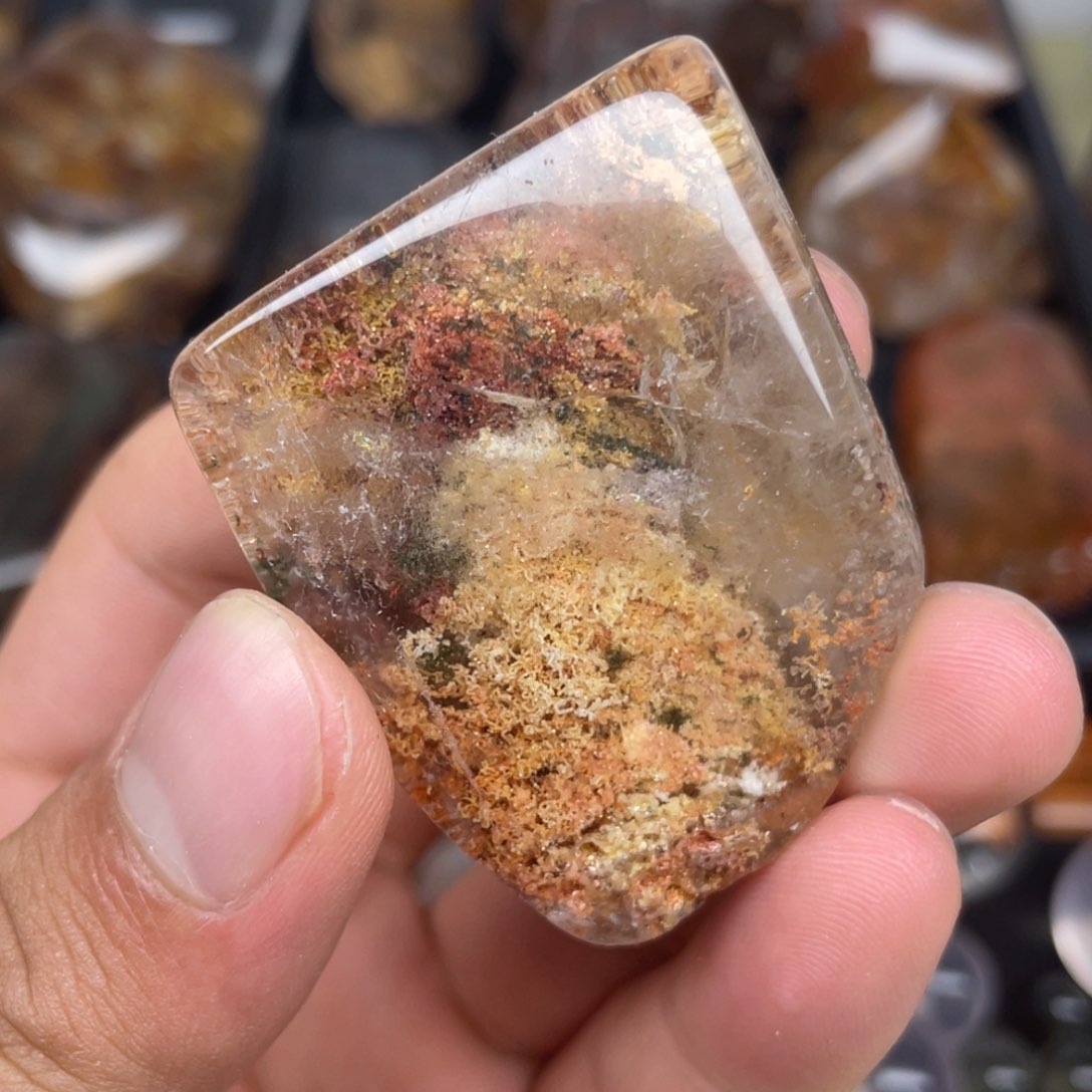 巴西幽灵摆件未镶嵌水晶