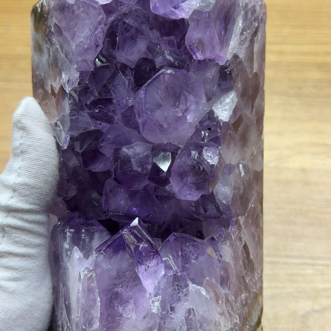 水晶紫色柱子69未镶嵌