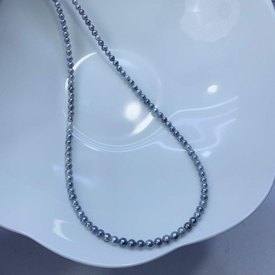 海水珍珠颈饰银S925镶嵌