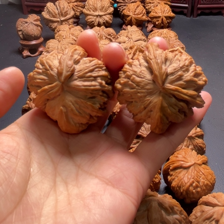 白狮子两棱挂角43尺寸核桃哈哈哈哈哈