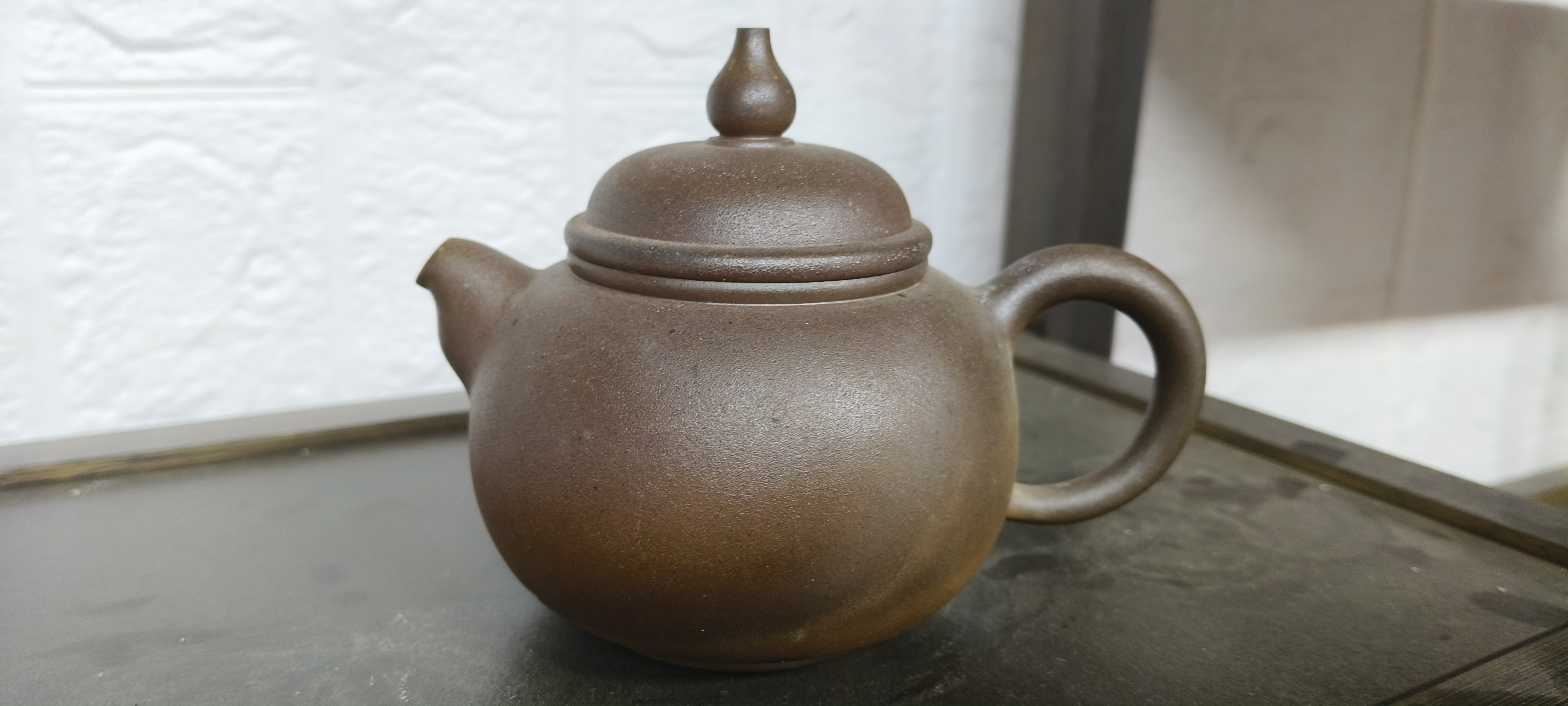 龙窑柴烧精品手工壶