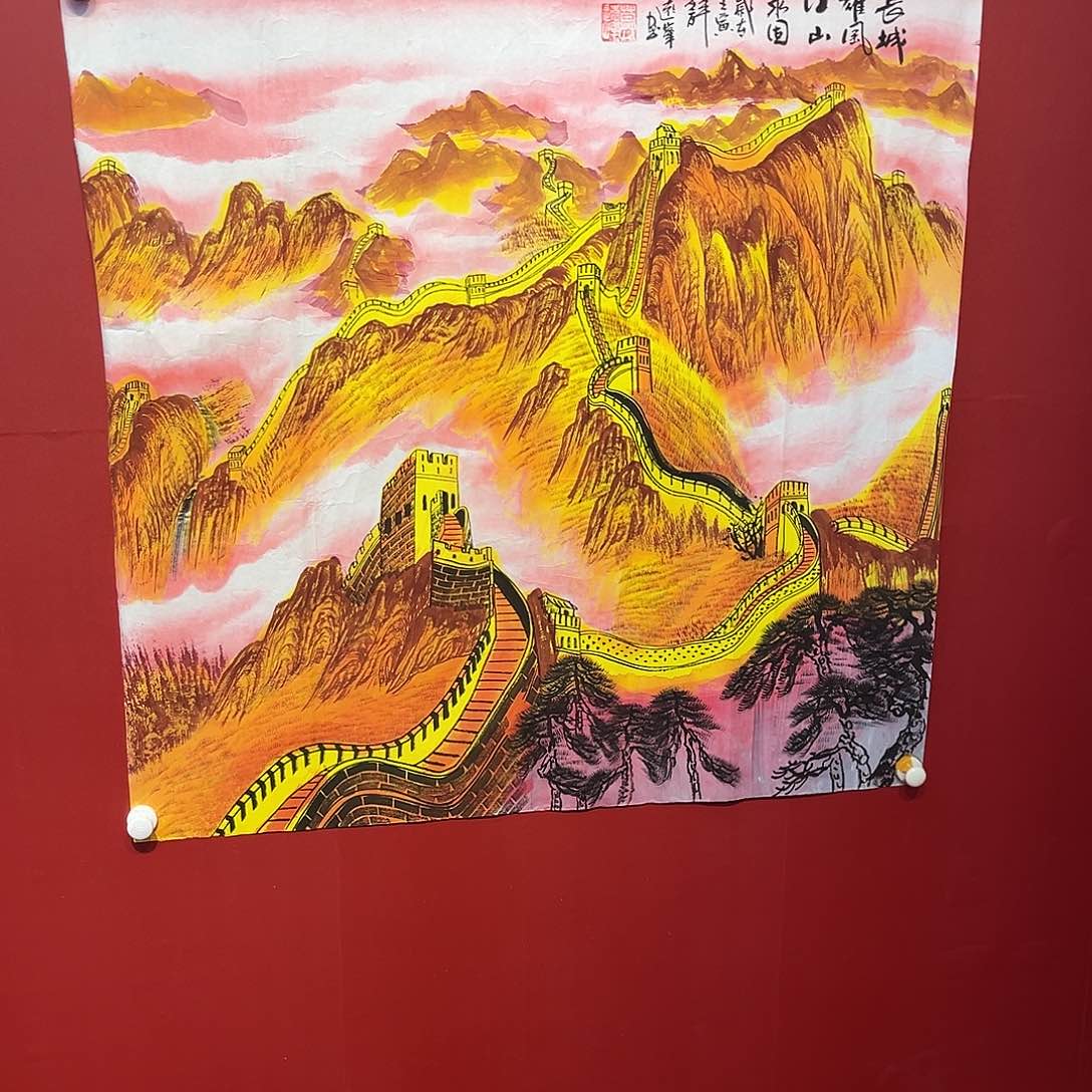 国画手绘国画作品