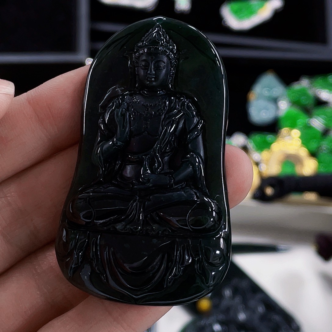 翡翠吊坠(不含链)未镶嵌