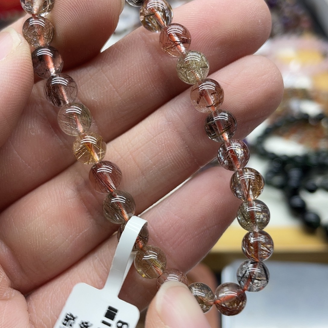 水晶未镶嵌手链天然