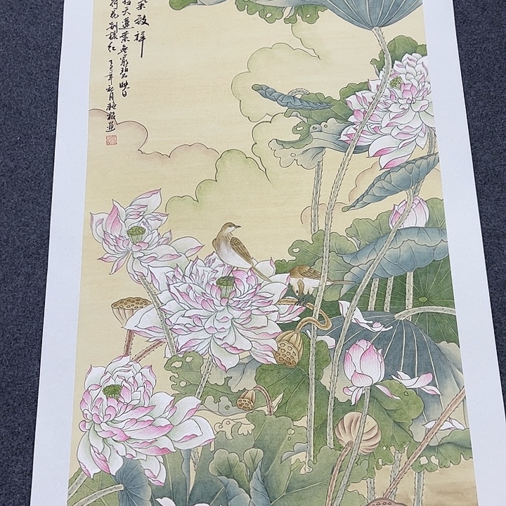 国画手绘国画作品