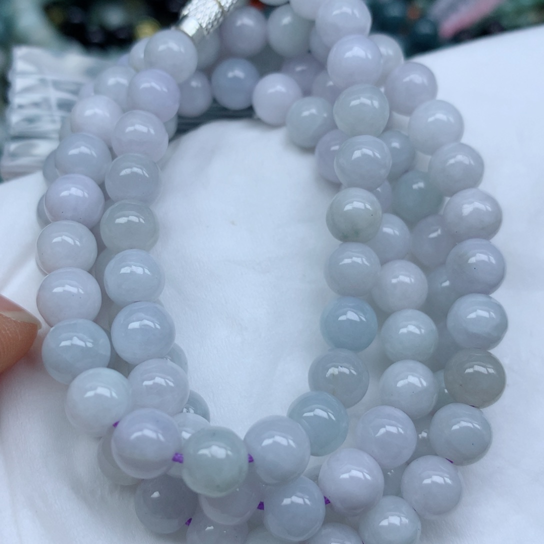 翡翠颈饰未镶嵌手串