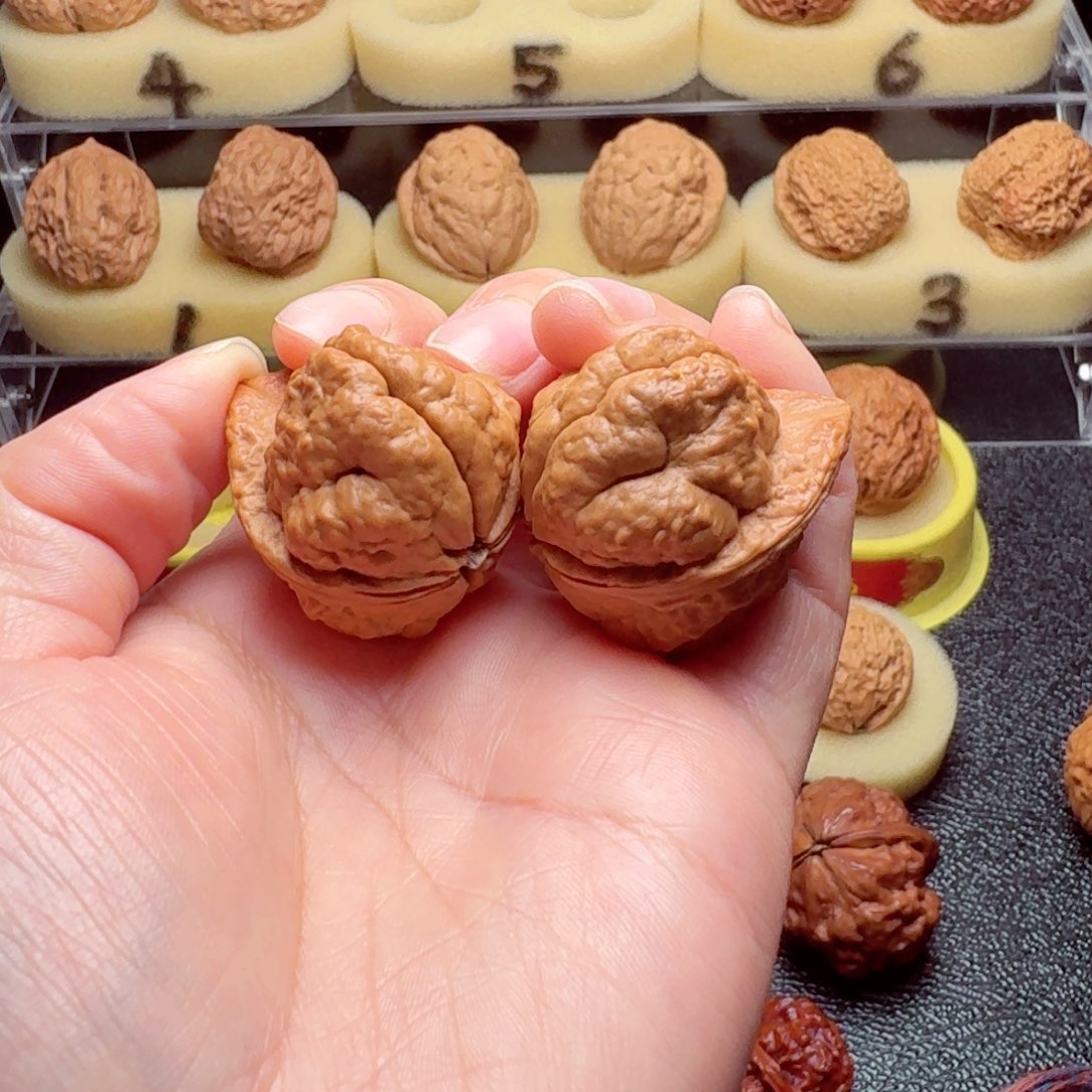 文玩核桃把件夏****虫羊头