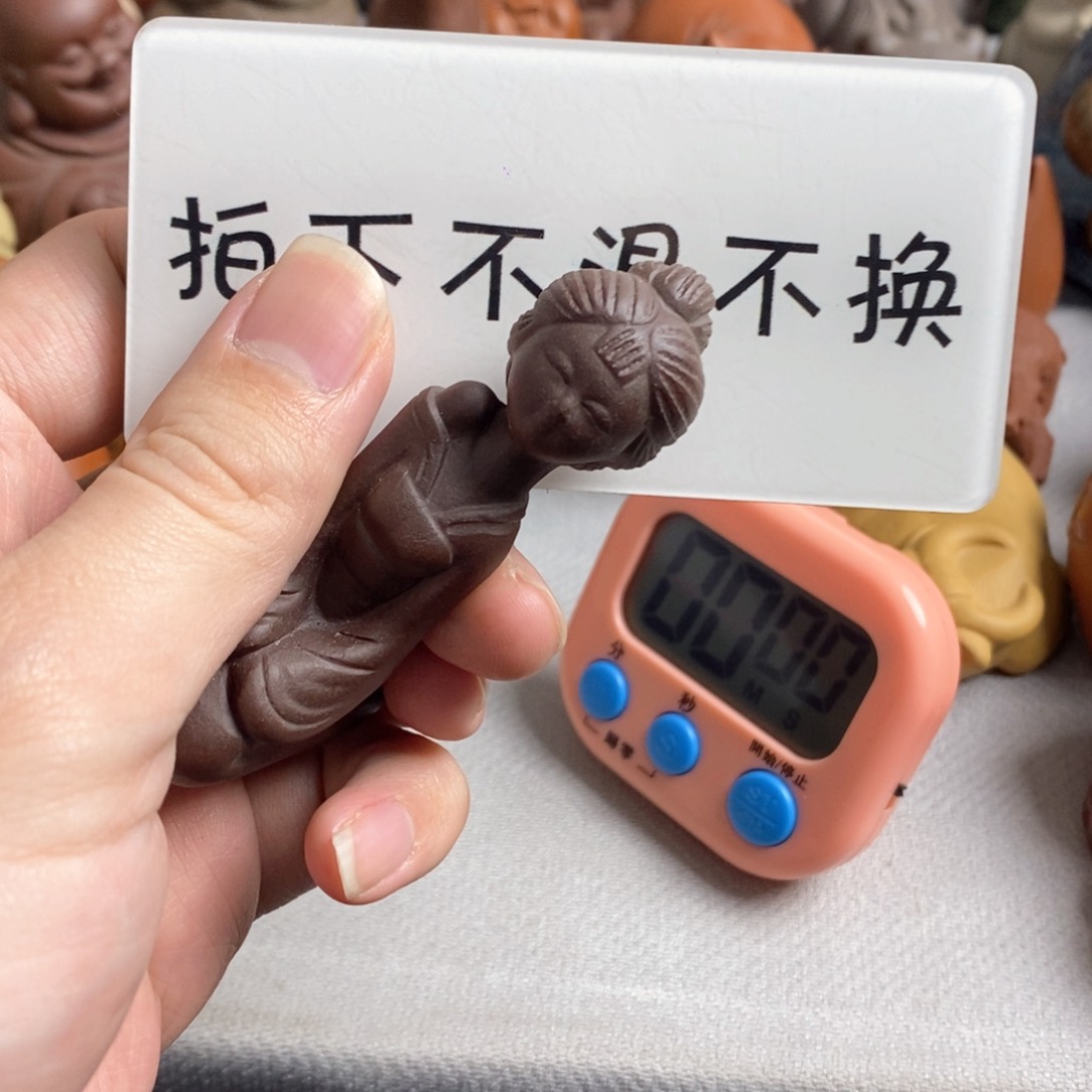 【闪购商品】紫砂茶宠小**力紫砂瑕疵