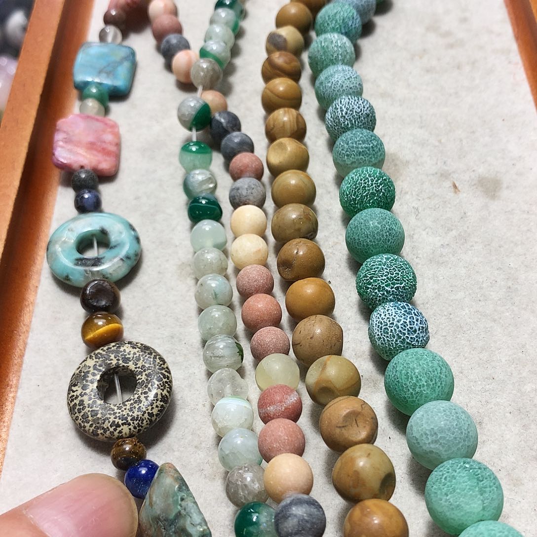 未镶嵌手串玛瑙/玉髓五条