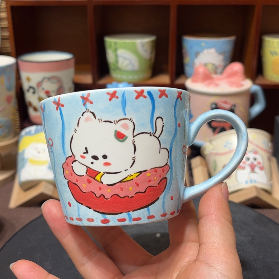 陶杯子景德镇陶瓷马克杯