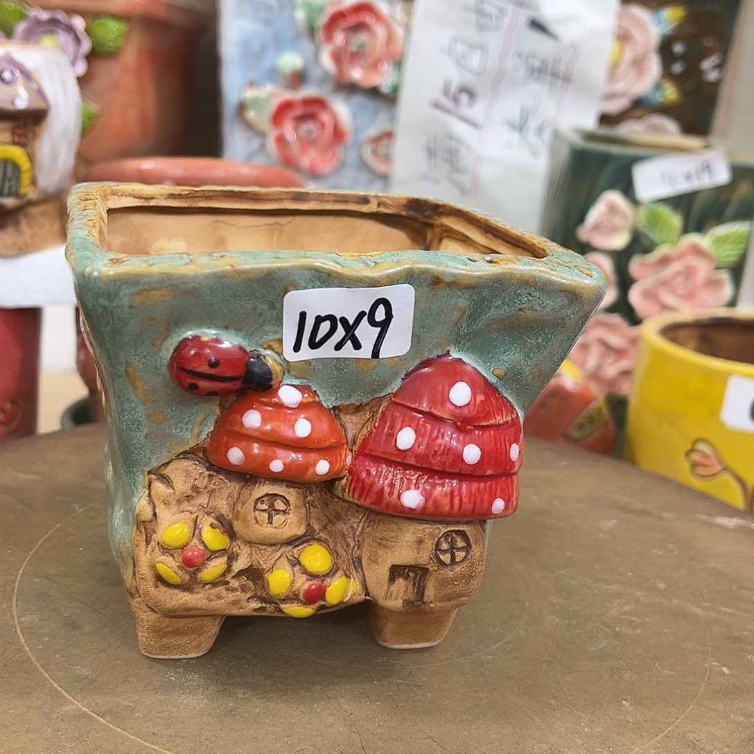 粗陶多肉花盆花盆