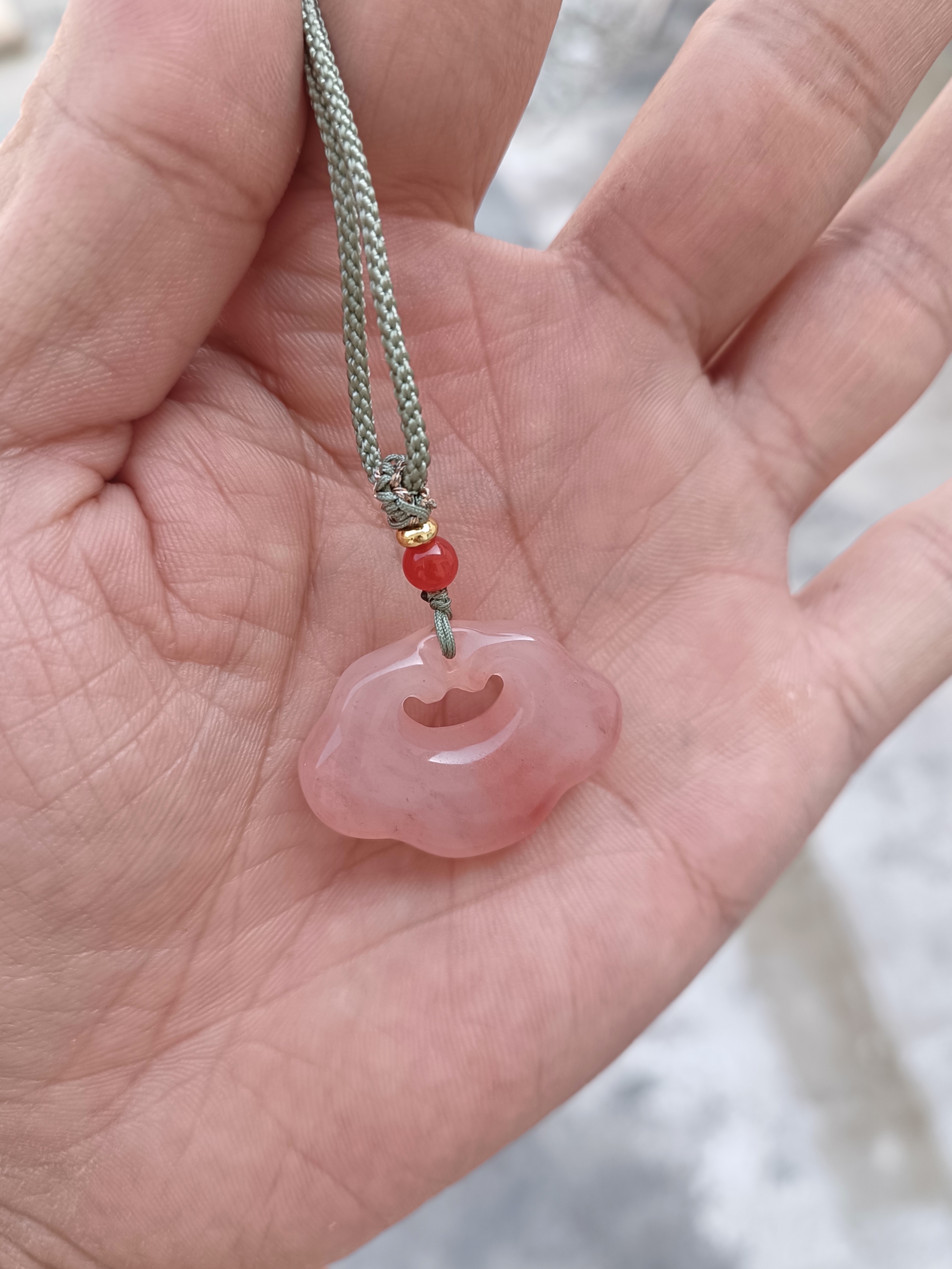 家居饰品拍一发一桃花酿如意锁