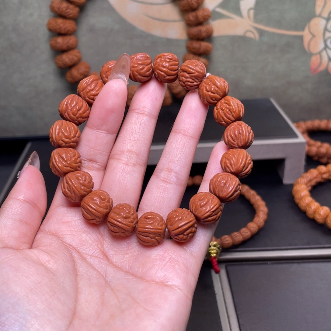 吊坠桃核14红魔爆肚